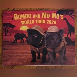 Dumbo and Mo Mo's World Tour 2026 Calendar